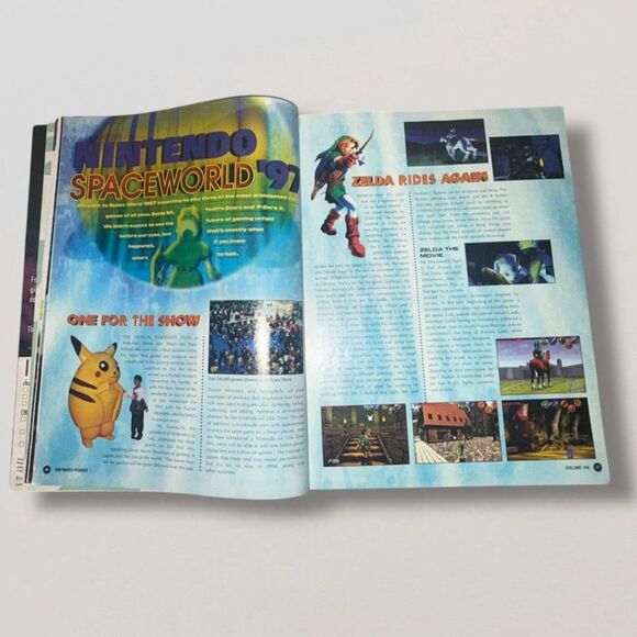 Nintendo Power Magazine Volume 104 Yoshi's Story Collector’s Edition Jan 1998 - Picture 9 of 12